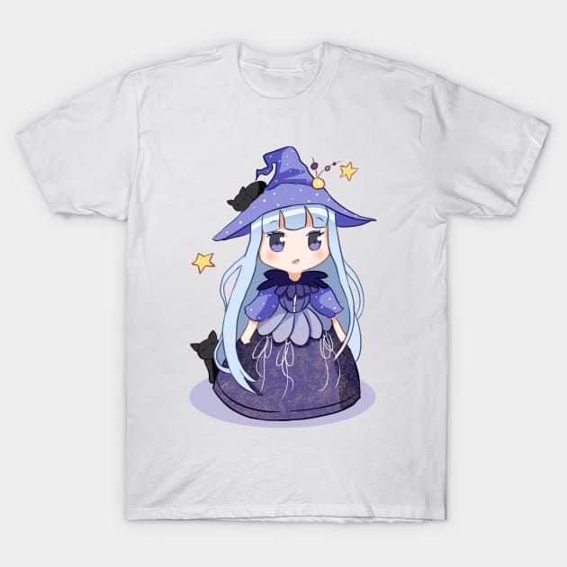 Amy Chibi Witch Kawaii T-Shirt by Nekoyukki